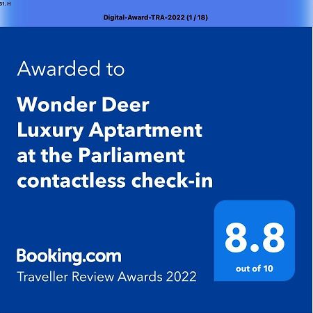 Wonder Deer Lux Apartment At The Parliament Self Check-In 布达佩斯 外观 照片
